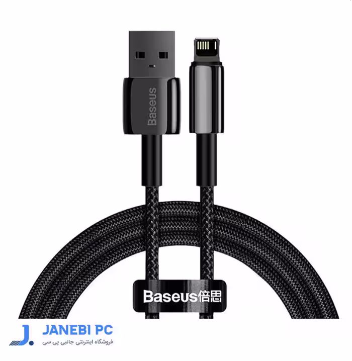 کابل USB به لایتنینگ بیسوس مدل CALWJ-01 طول 1 متر