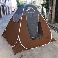 چادر مسافرتی و کمپ سایز 8 نفره با کف ضخیم و ارتفاع بلند | amazonchi