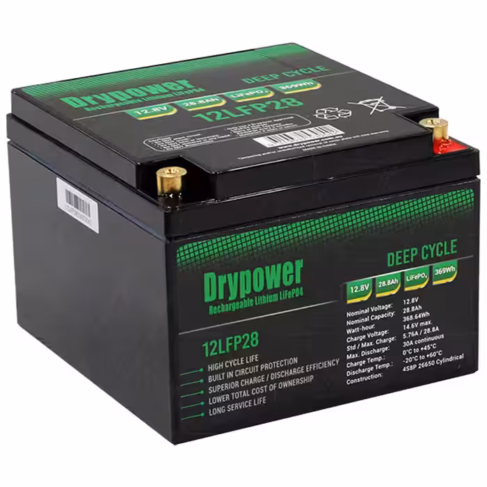 باتری 12 ولت 27 آمپر-لیتیومی-VOLTA MAX