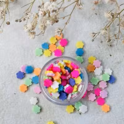 دیزاین ناخن بامزه رنگی رنگی