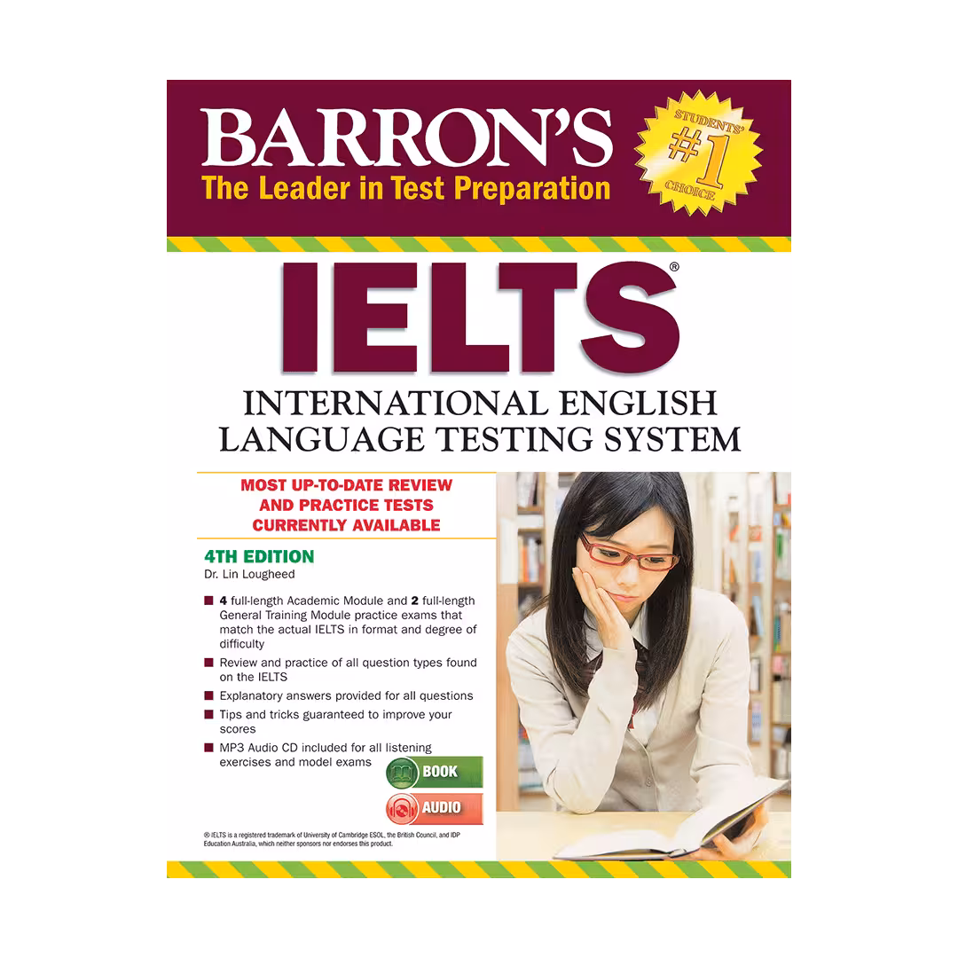 خرید کتاب Barrons IELTS 4th