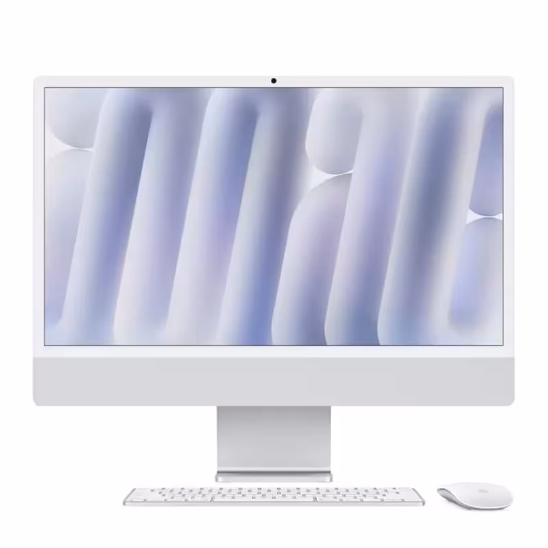 خرید و قیمت کامپیوتر آل این وان اپل 24 اینچی مدل iMac MWUV3 M4 16GB 512GB SSD