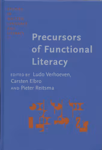 خرید و دانلود نسخه کامل کتاب Precursors of Functional Literacy (Studies in Written Language &amp; Literacy)
