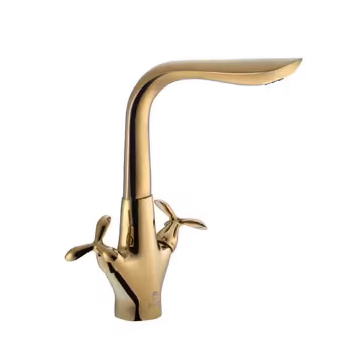 شیر ظرفشویی درخشان مدل آنتیک طلایی
