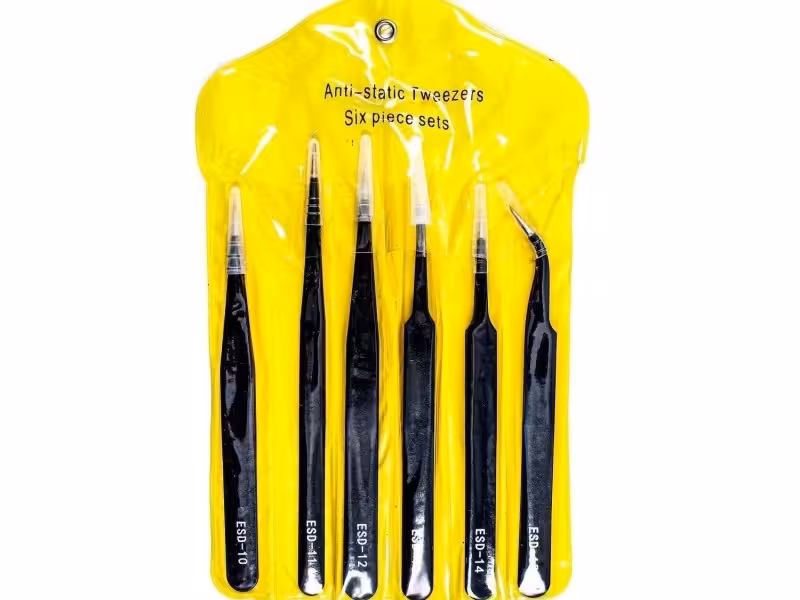 پنس 6 عددی آنتی استاتیک ESD-6PCS