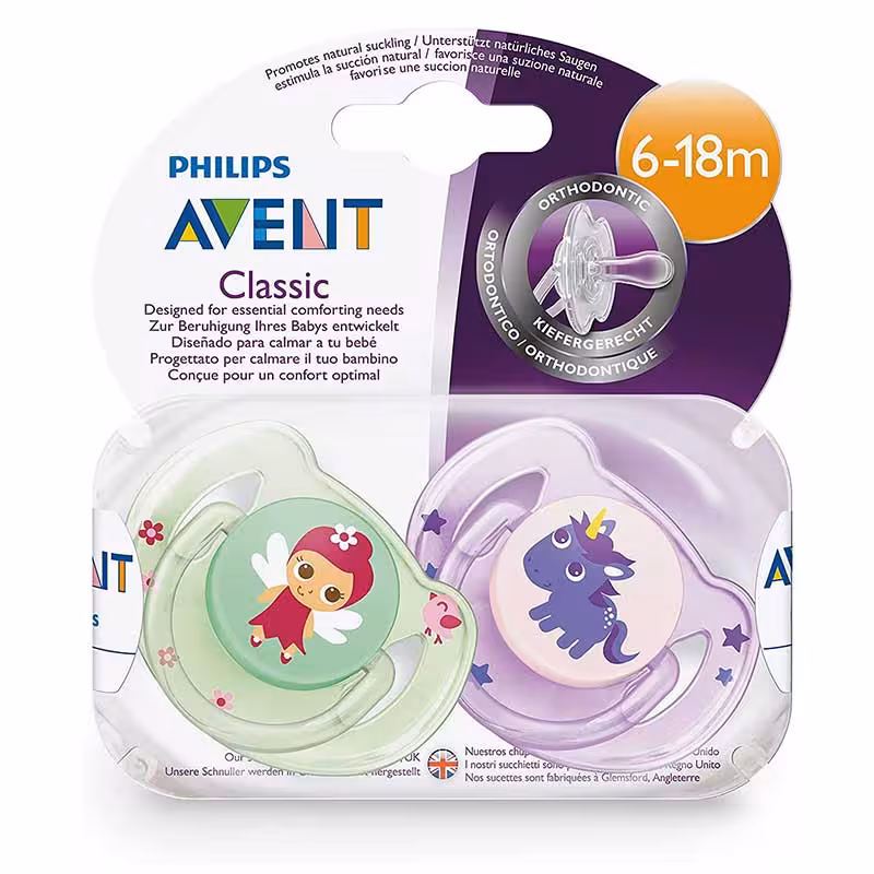 پستانک کلاسیک دو عددی 169/48 فیلیپس اونت Philips Avent