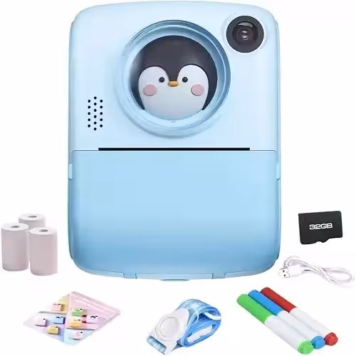 دوربین عکاسی و فیلمبرداری دیجیتال کودک با چاپ فوری حرارتی مدل ms1682