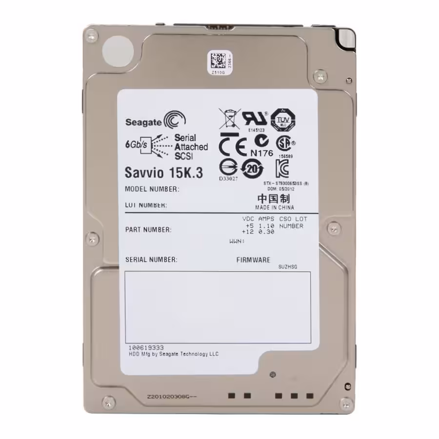 قیمت و خرید هارد سرور 300 گیگابایت سیگیت مدل ST9300653SS Savvio | یاس ارتباط