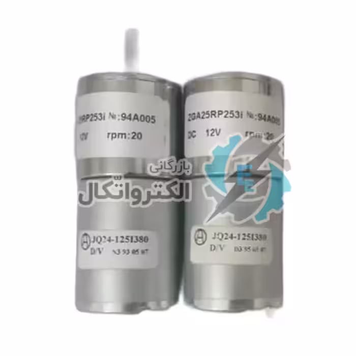 آرمیچر الکتروموتور DC گیربکس دار عالی