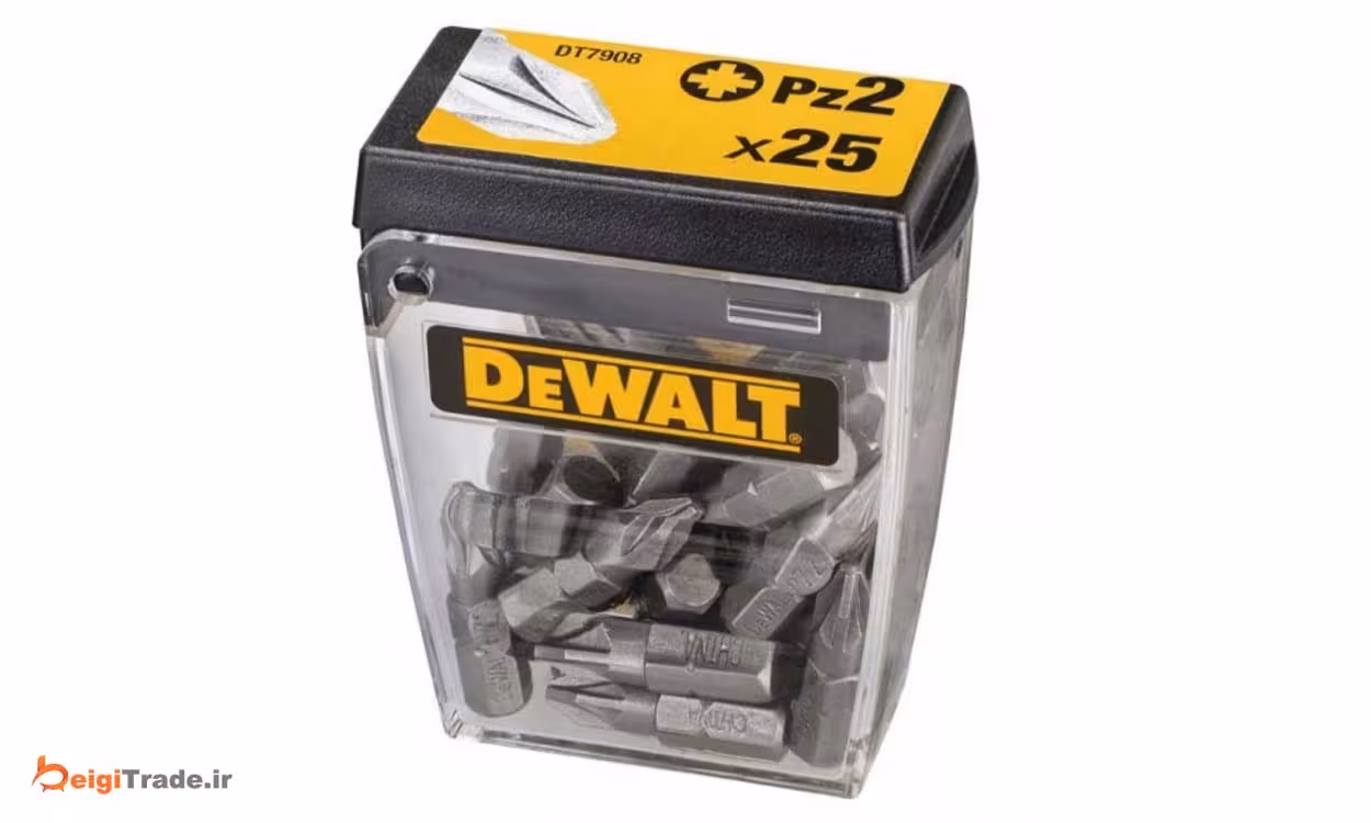 سر پیچ گوشتی 25 عددی دیوالت DT7908 PZ2