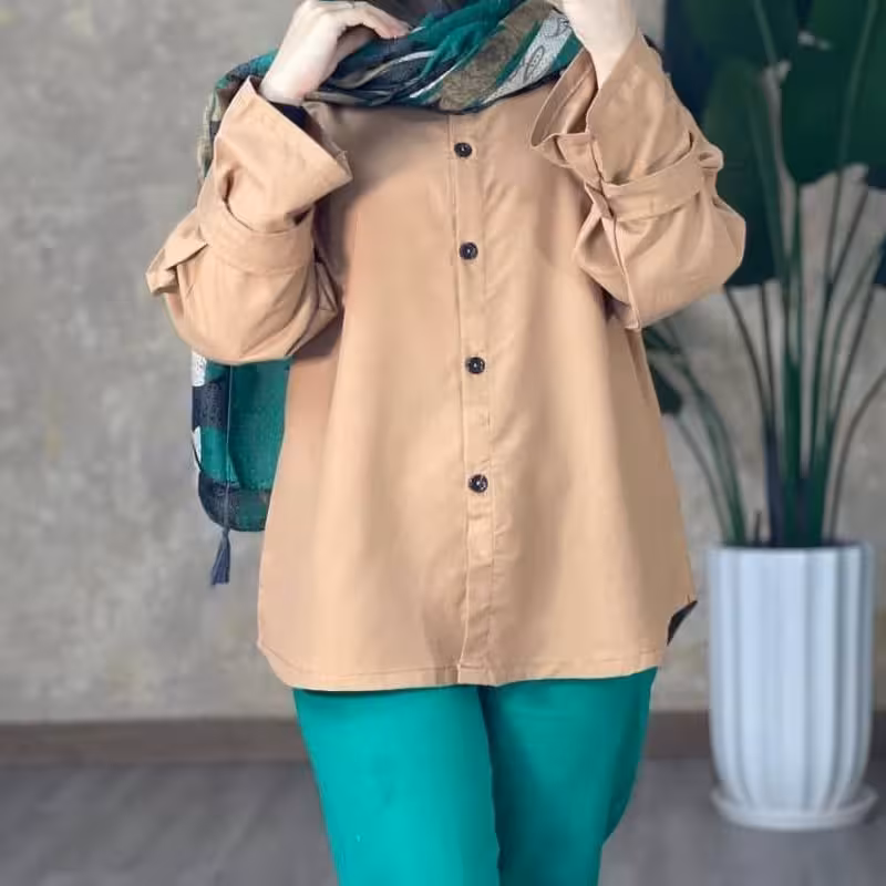 شومیز زنانه داکرون شومیز عروسمی  شومیز اسپرت مانتو تونیک  مانتوشومیز دخترانه ارسال رایگان پوشاک اکبری