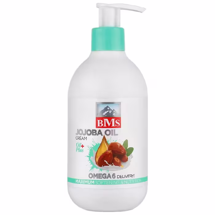 کرم مرطوب کننده پمپی بی ام اس مدل روغن جوجوبا 300 میل