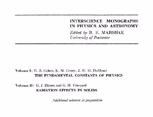 خرید و دانلود نسخه کامل کتاب Fundamental Constants of Physics