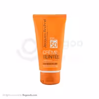 کرم ضد آفتاب SPF50 ژاک آندرل پاریس مناسب پوست های چرب و مستعد آکنه بژ طبیعی 50 میلی لیتری