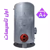 منبع کویل دار عمودی 3000 لیتری (ورق 6 میل)