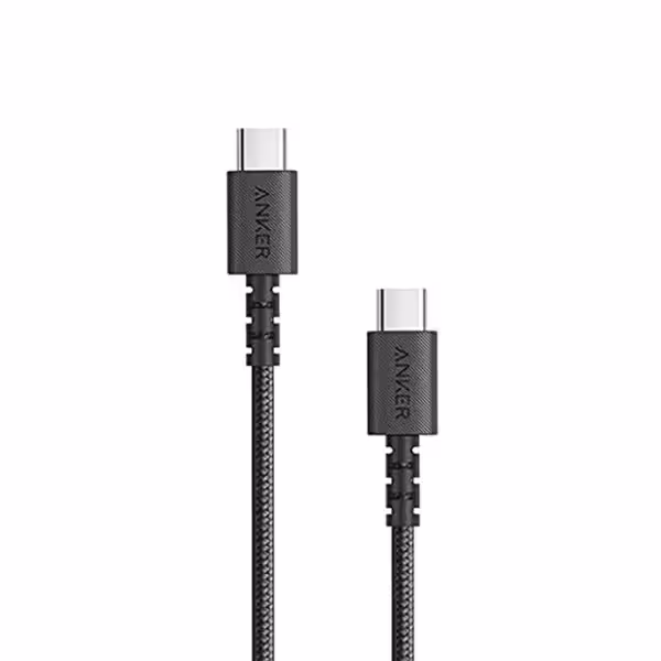 کابل USB-C به USB-C انکر 0.9 متر مدل Anker PowerLine Select Plus 0.9m USB-C to USB-C 2.0 60W Cable (A8032)