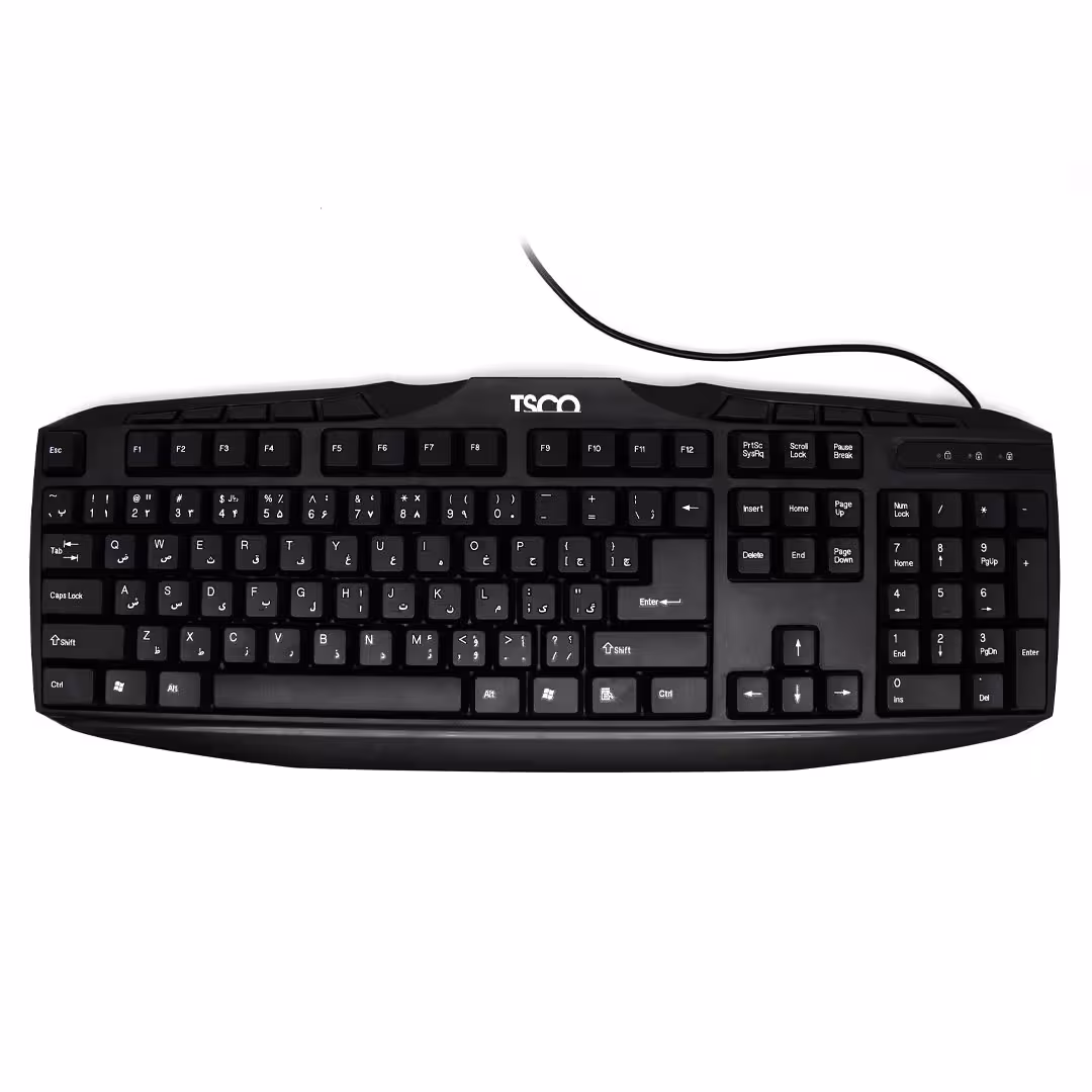 کیبورد تسکو مدل TK8020 با حروف فارسی