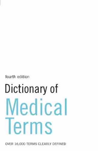 خرید و دانلود نسخه کامل کتاب Dictionary of Medical Terms (Barron's Medical Guides)