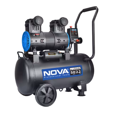 کمپرسور باد سایلنت 50 ليتري نووا مدل 9150