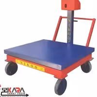 باسکول نیکو مدل میدانی 1 تن چرخ دار دستی