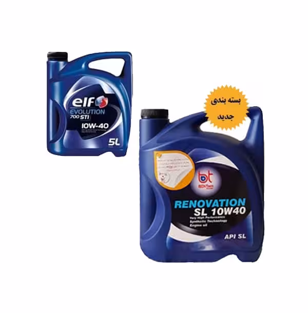 روغن موتور بهتام - الف 10w40 پلاستیکی 5 لیتری
