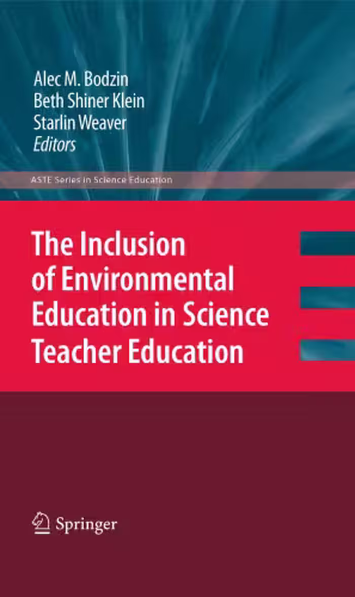 خرید و دانلود نسخه کامل کتاب The Inclusion of Environmental Education in Science Teacher Education