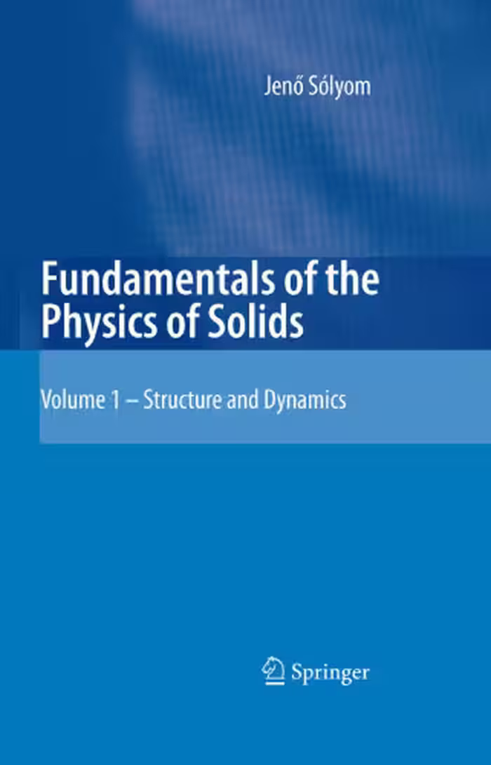 خرید و دانلود نسخه کامل کتاب Fundamentals of the physics of solids