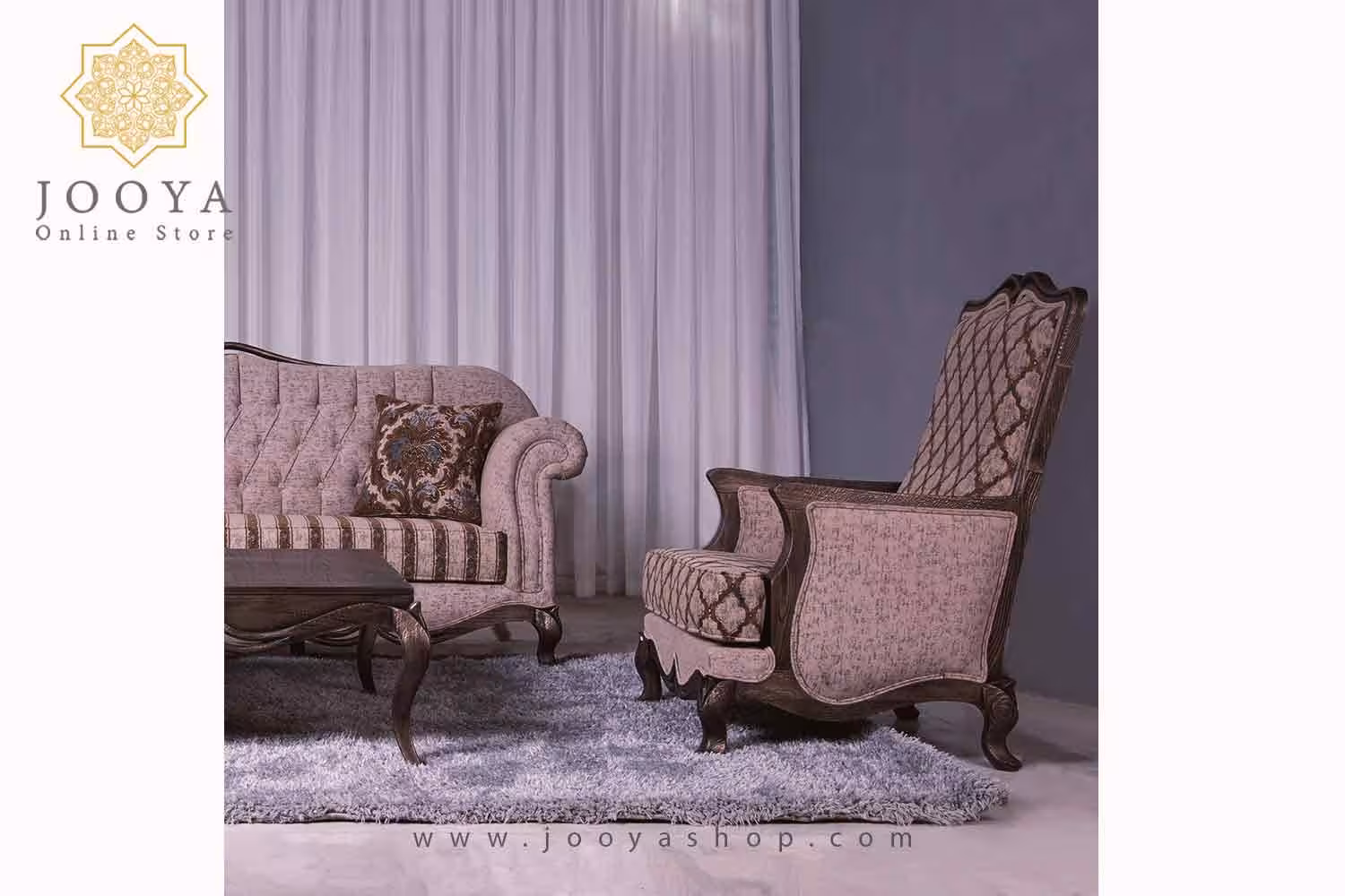 ست هشت نفره مبل کلاسیک لیونا