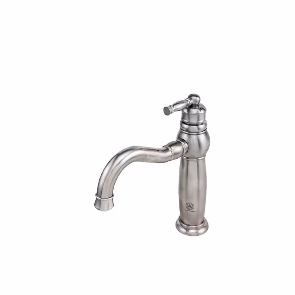 شیر روشویی قهرمان مدل آنتیک کروم مات