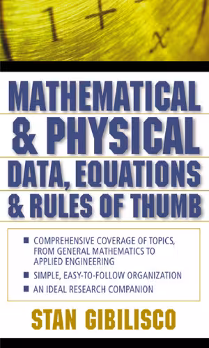 خرید و دانلود نسخه کامل کتاب Mathematical and physical data, equations, and rules of thumb