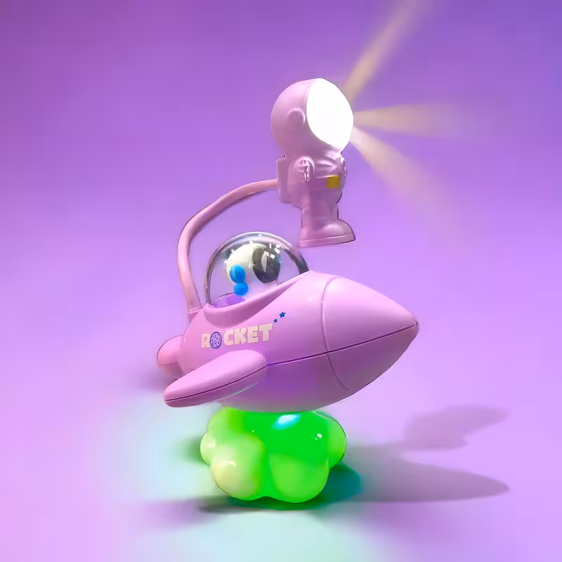 چراغ مطالعه مدل راکت طرح فضانورد شارژی کد BJJ228B | کالا مکس