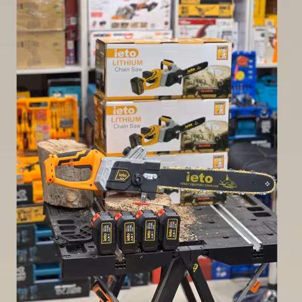 اره شارژی 42 ولت 15 سلولی 40 سانت با زنجیر اضافه ایتو مدل 45cm_42V