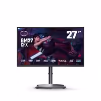 مانیتور گیمینگ خمیده 27 اینچی کولر مستر مدل GM27-CFX