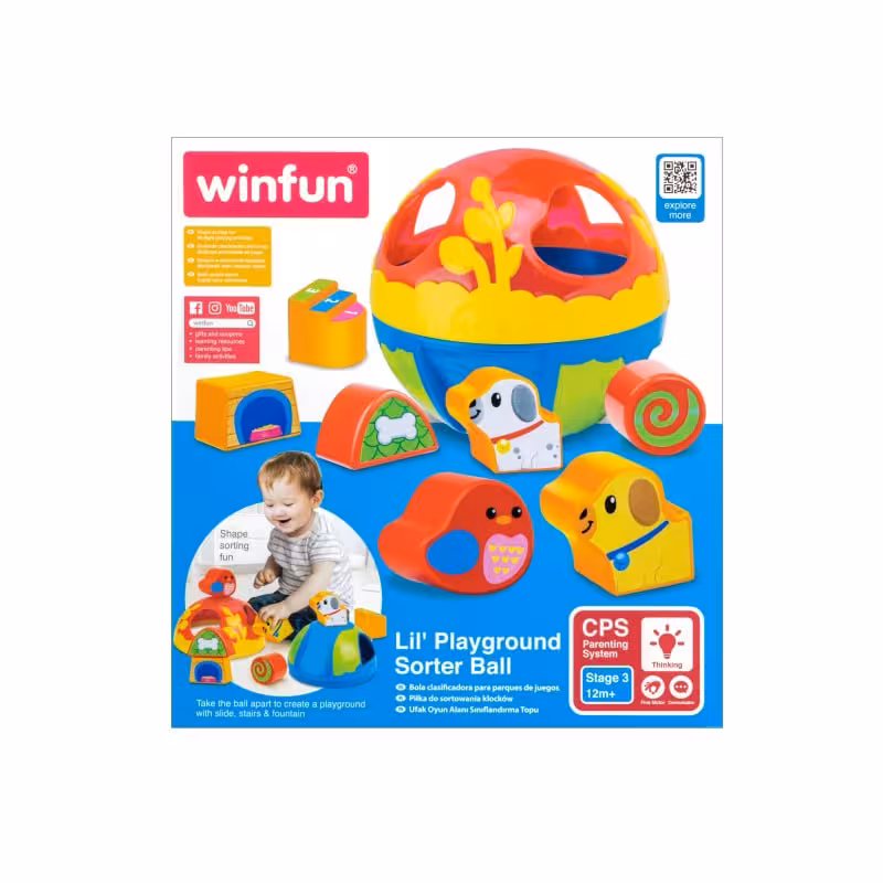 توپ پازلی حیوانات Winfun