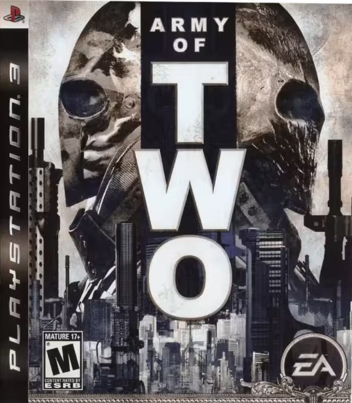 بازی پلی استیشن 3 (PS3 ) نسخه رایتی نسخه هک شده بازی  Army of Two