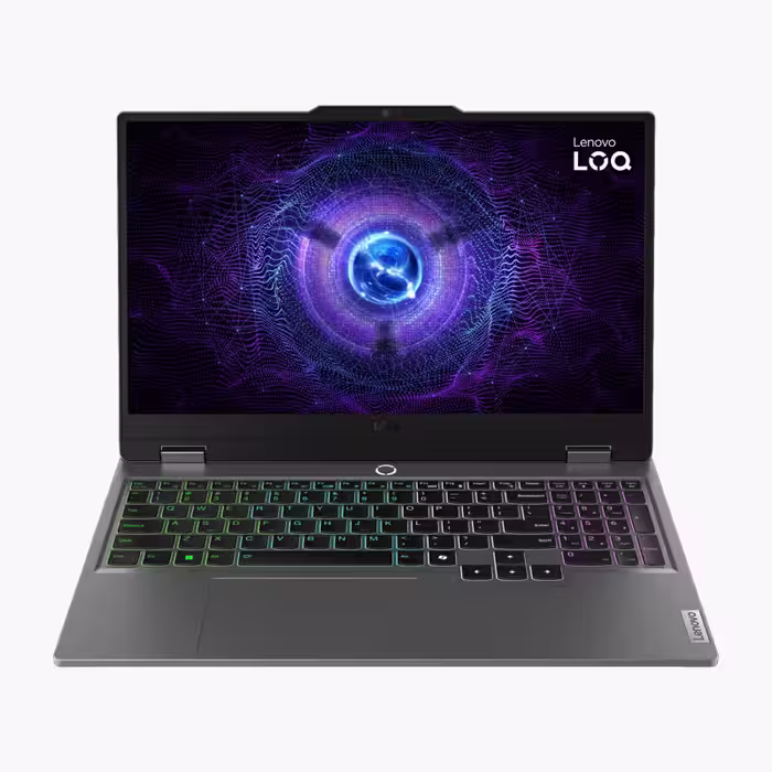 لپ تاپ لنوو 15.6 اینچی مدل LENOVO LOQ 15IAX9 Core i5 12450HX 24GB 512GB SSD 6GB RTX4050