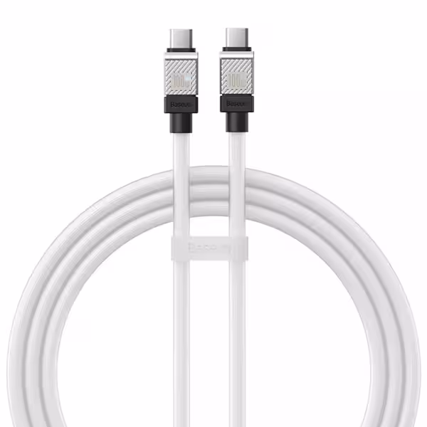 کابل تبدیل USB-C به USB-C بیسوس 100W مدل CAKW000202 طول 1 متر