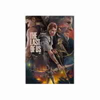 تابلو پوستر فلزی، طرح The Last of Us، سایز A4