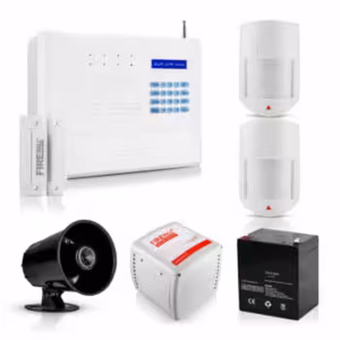 پکیج دزدگیر اماکن F9 فایروال با چشمی ساده