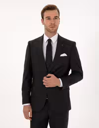 کت و شلوار مردانه خاکی ملانژ کاشارل