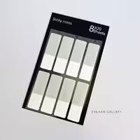 استیکی نت شفاف Minimal BW مینیمال