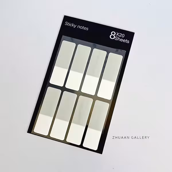 استیکی نت شفاف Minimal BW مینیمال