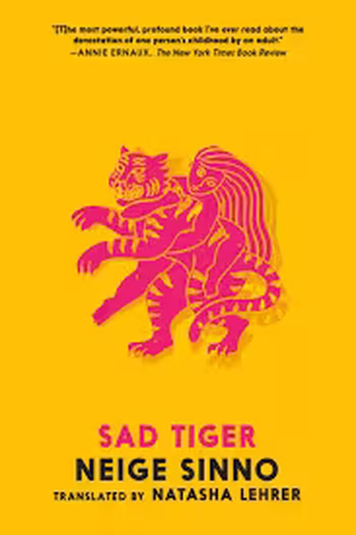 کتاب Sad Tiger