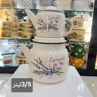 کتری و قوری لعابی ساخت روسیه