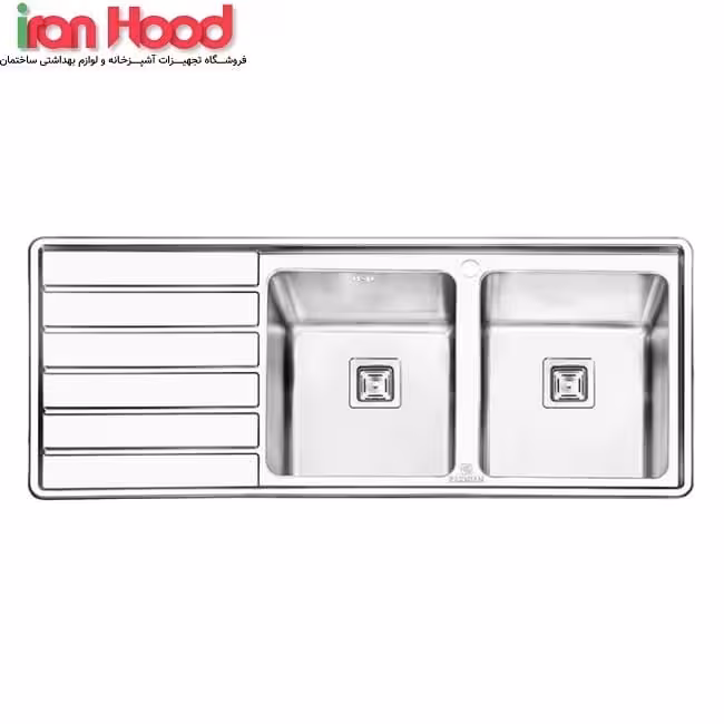سینک پرنیان استیل Ps 1214 توکار