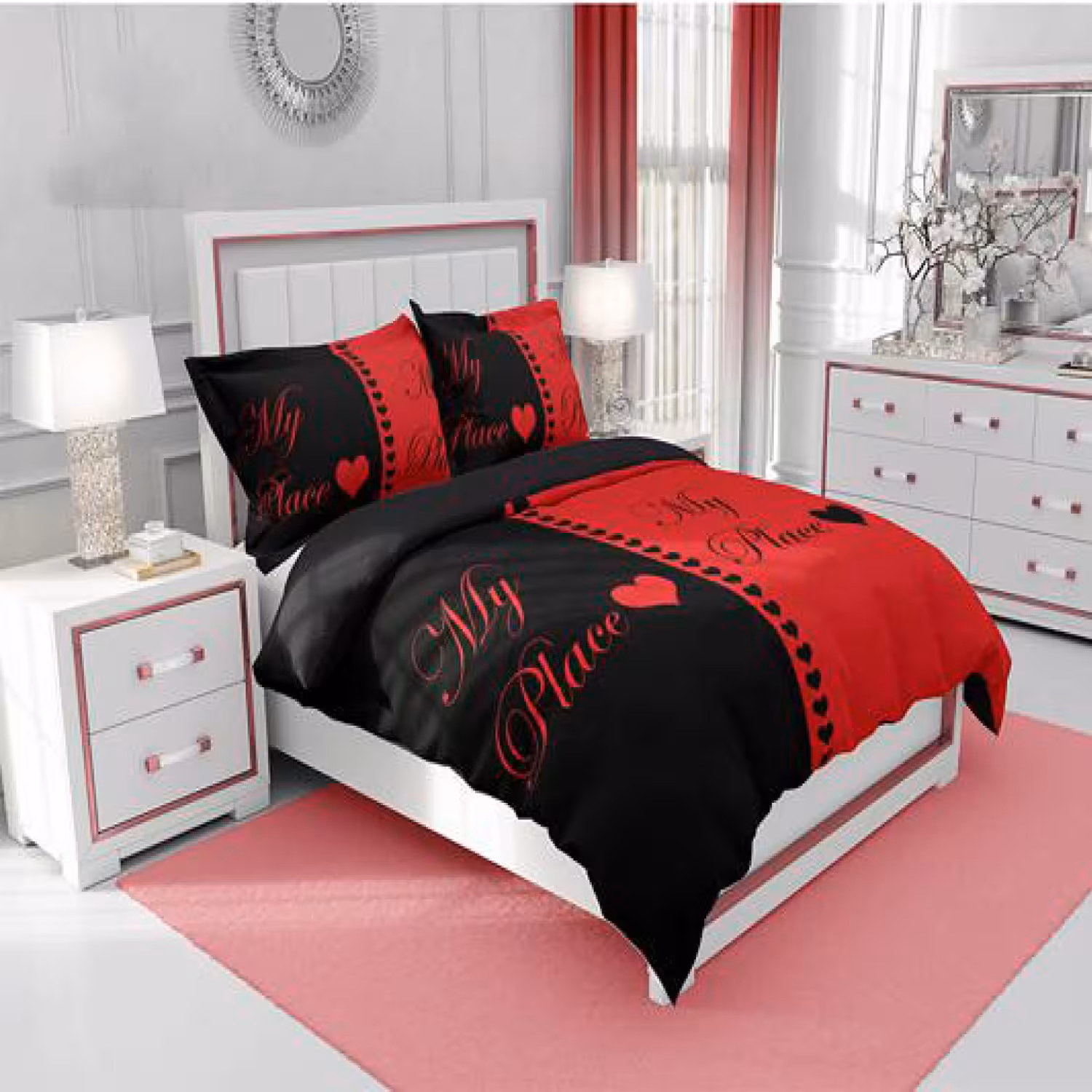 سرویس روتختی سه‌بعدی چیداری مدل 4070