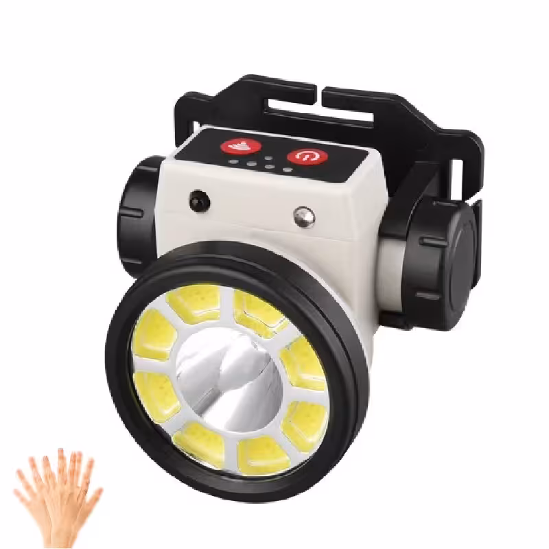 چراغ پیشانی سنسور دار نه لامپه مدل LY-004