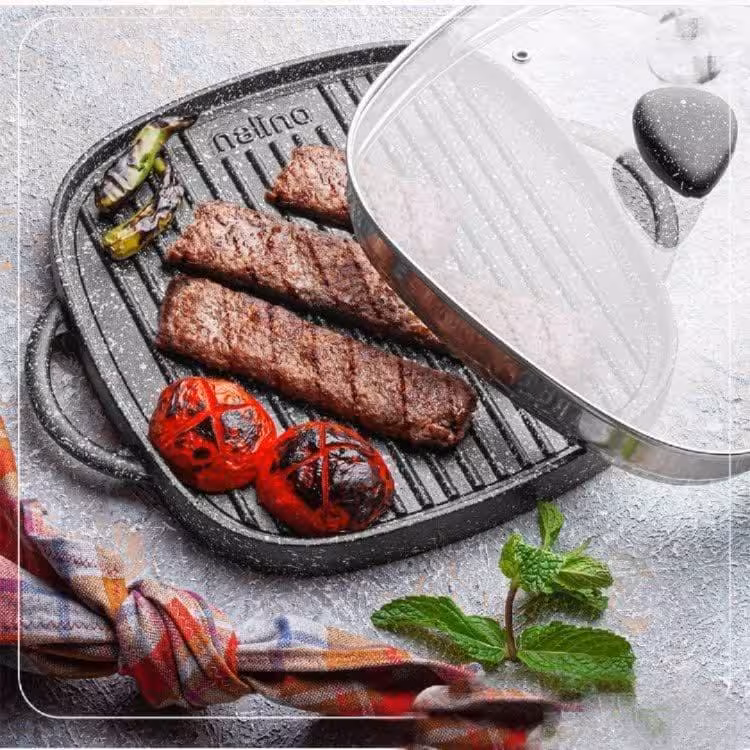 تابه گریل چدن مربع بزرگ