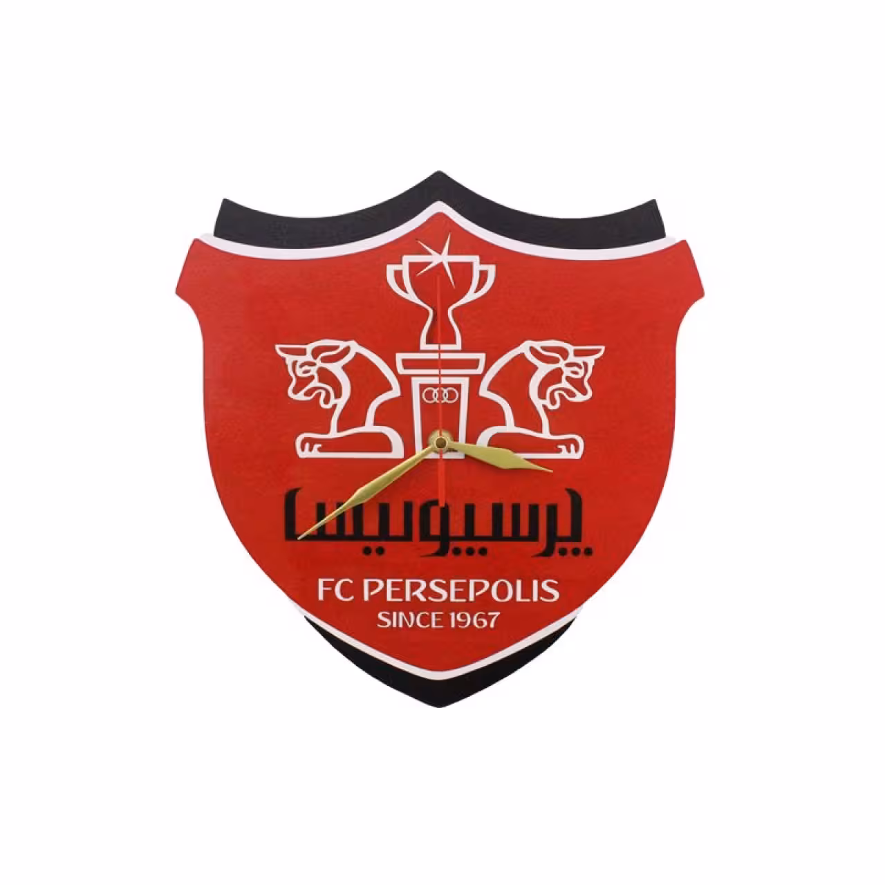 ساعت دیواری طرح لوگوی پرسپولیس