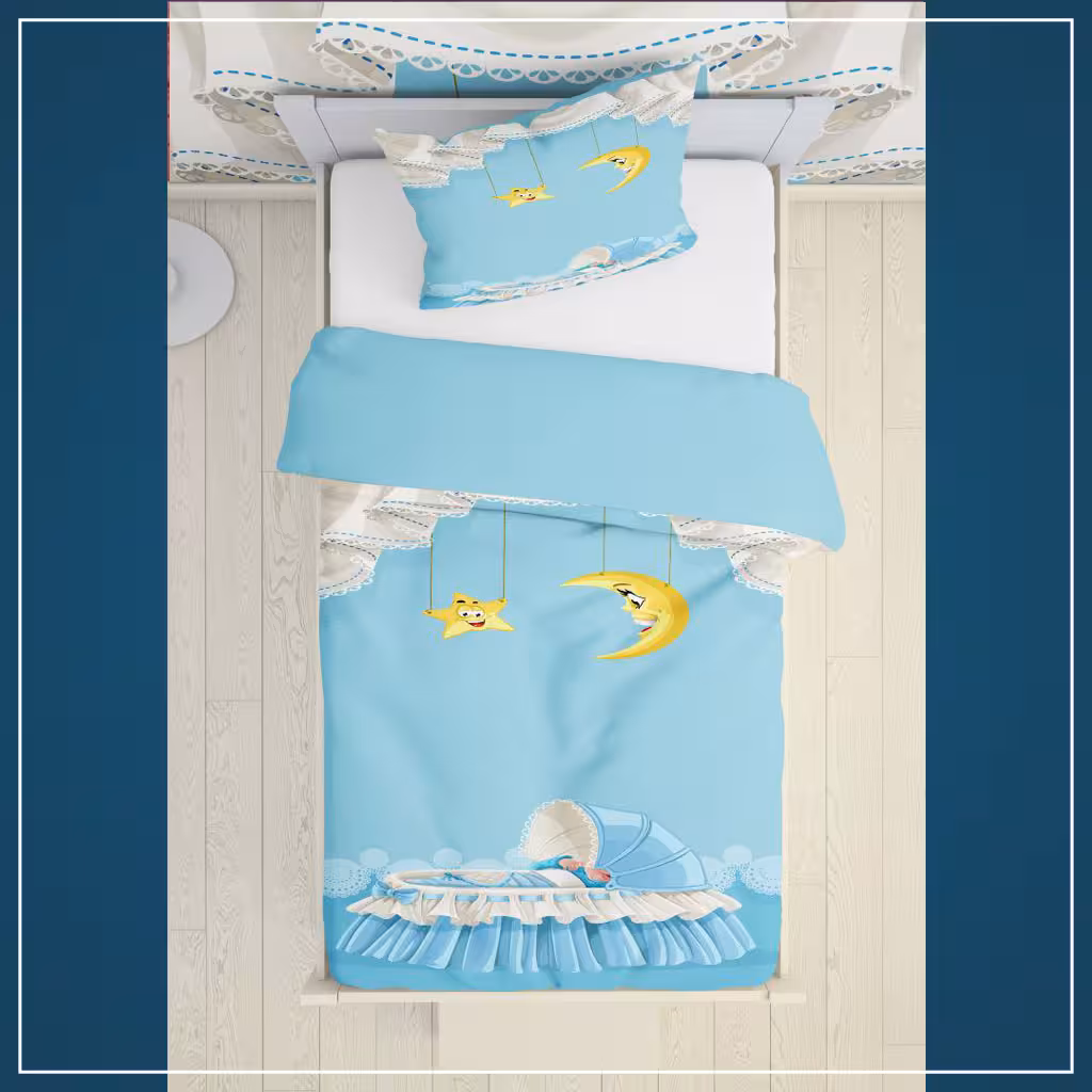 روتختی سه بعدی ماه ستاره کد 2169